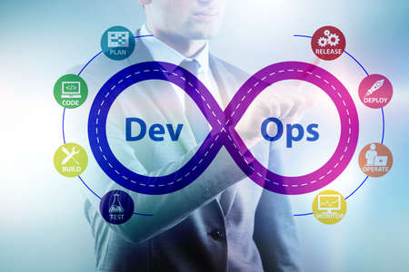 DevOps software development IT concept