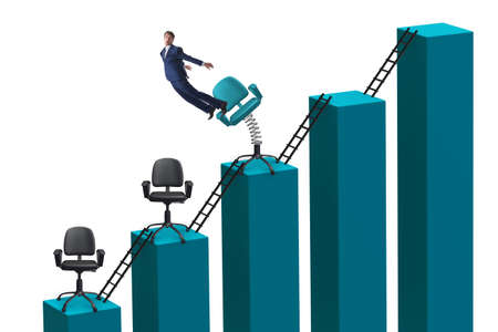 The dismissal and redundancy concept with businessmanの写真素材