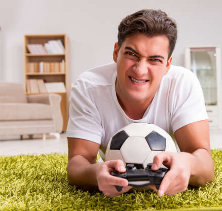 Man addicted to computer games