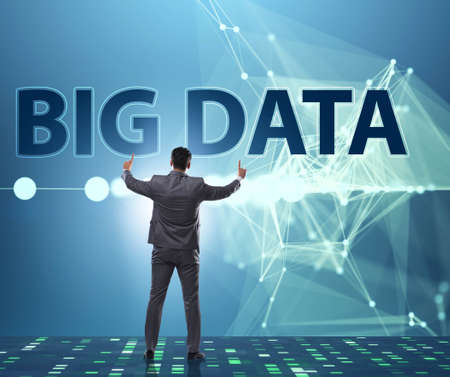 Big data concept with data mining analystの写真素材