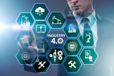 The modern industry 4.0 technical automation concept