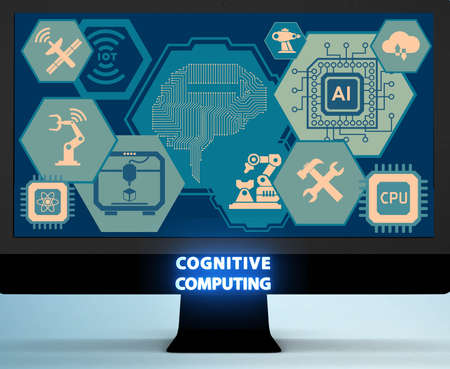 Cognitive computing concept as modern technology