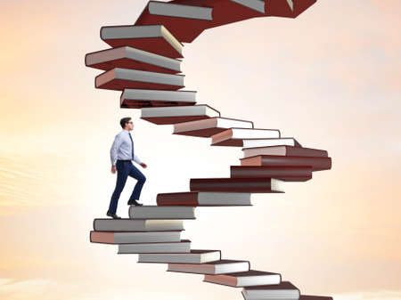 Career progression through investment in good educationの写真素材