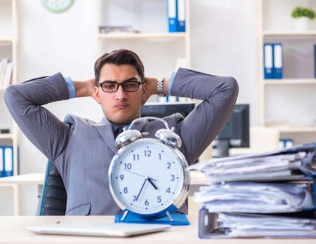 Employee failing to meet tax reporting deadlinesの写真素材