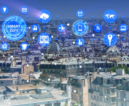 Concept of smart city and internet of things