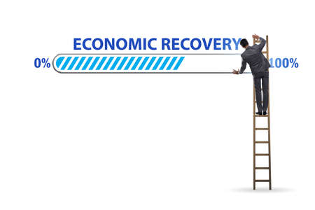 Economic recovery concept after the crisisの写真素材