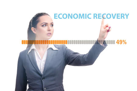 Economic recovery concept after the crisisの写真素材