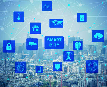Concept of smart city and internet of things