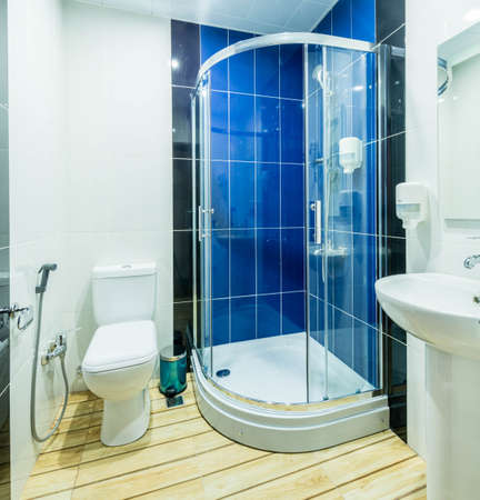 Bathroom room in modern interiorの写真素材