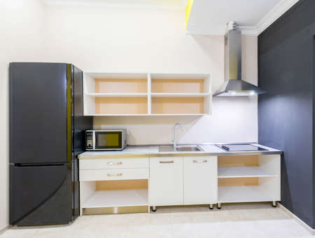 Modern kitchen interior at home