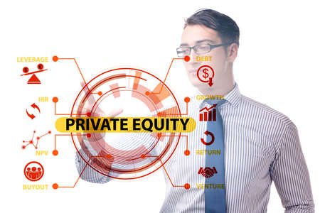 Private equity investment business conceptの写真素材
