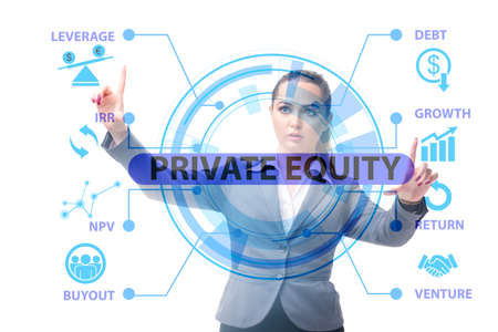 Private equity investment business conceptの写真素材