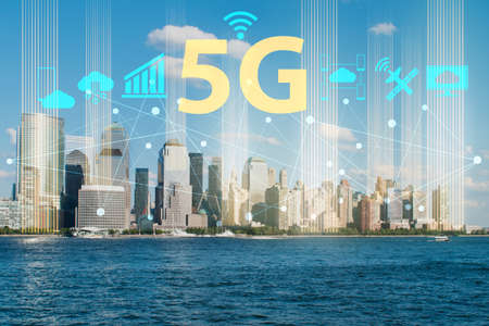 Concept of 5g networks in large cities