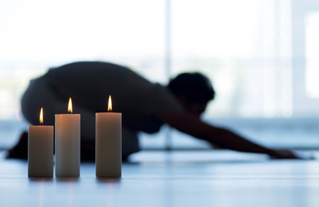 Young handsome man in spa healthcare conceptの写真素材