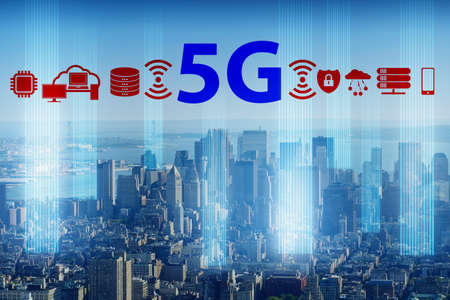 Concept of 5g networks in large cities