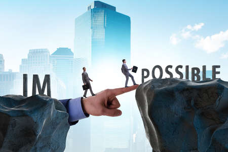 The concept of impossible becoming possible