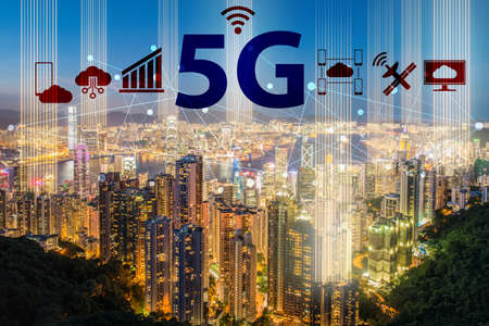 Concept of 5g networks in large cities
