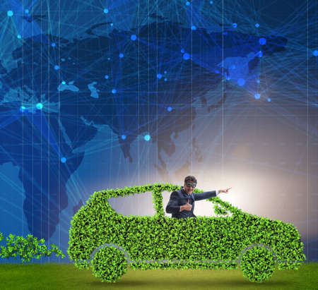 Concept of bio fuel and ecology preservationの写真素材