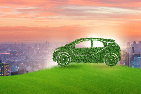 Concept of ecological electric car
