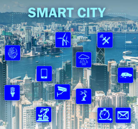 Concept of smart city and internet of things