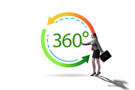 360 degree customer view for marketing purposesの写真素材