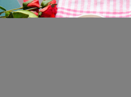 Cup of tea in catering conceptの写真素材