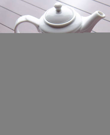 Cup of tea in catering conceptの写真素材