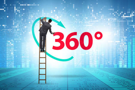 360 degree customer view for marketing purposesの写真素材