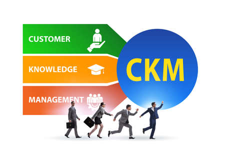 Customer knowledge management business conceptの写真素材