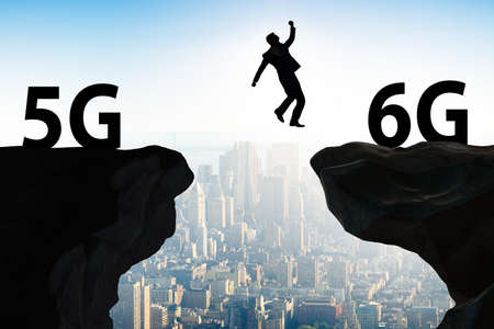 Concept of moving from 5g technology to 6g