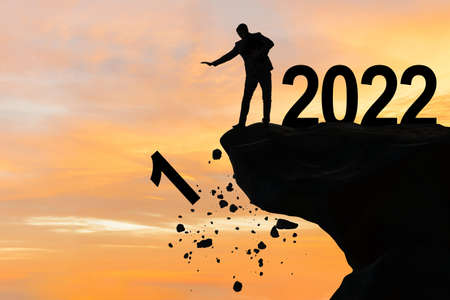 Concept of transition from 2021 to 2022