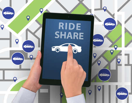 The concept of car ordering online