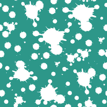 Seamless pattern of blots. Illustration. Background. Endless texture can be used for printing onto fabric and paper or scrap booking.のイラスト素材