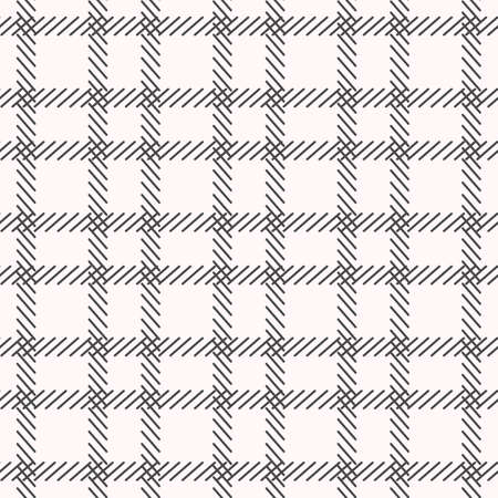 Black and white cage seamless pattern. Vector illustration.のイラスト素材