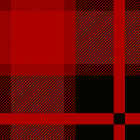 Red royal stewart tartan seamless cloth pattern.のイラスト素材