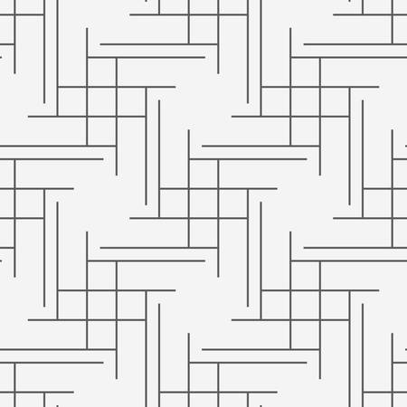 Line Seamless vector geometric pattern backgroundのイラスト素材
