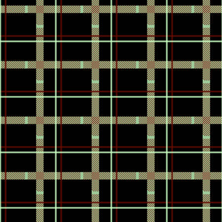Traditional tartan. Seamless Scottish plaid checkered vector pattern. Retro textile collection. eps 10のイラスト素材