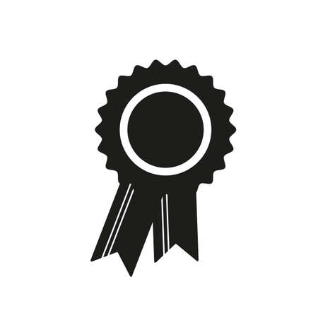 Award Icon in trendy flat style isolated on white background. Badge symbol for your web site design, logo, app, UI. Vector illustration, EPS 10.のイラスト素材