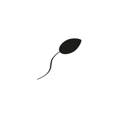 Sperm icon. Vector concept illustration for design.のイラスト素材