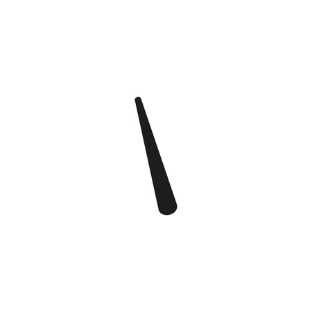 Baseball bat icon. illustration. Flat design.の写真素材