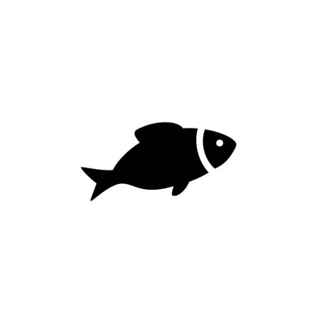 Fish vector iconのイラスト素材