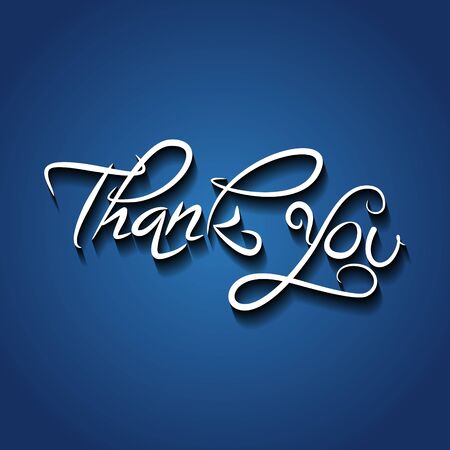 Thank you vector illustration.のイラスト素材