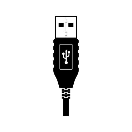 Universal usb vector iconのイラスト素材