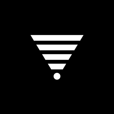 Wifi connection signal vector iconのイラスト素材