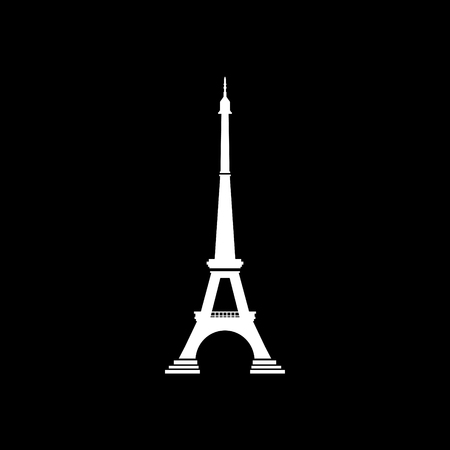 Eiffel tower vector iconのイラスト素材