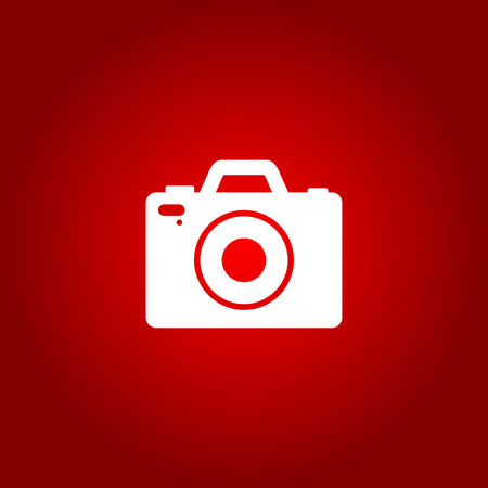 Photo Camera vector iconのイラスト素材