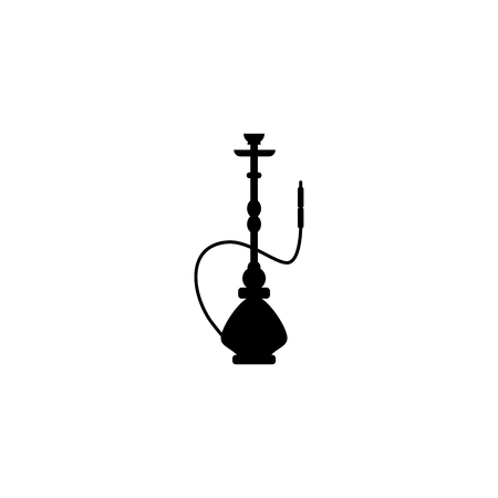 Hookah smoke vector icon