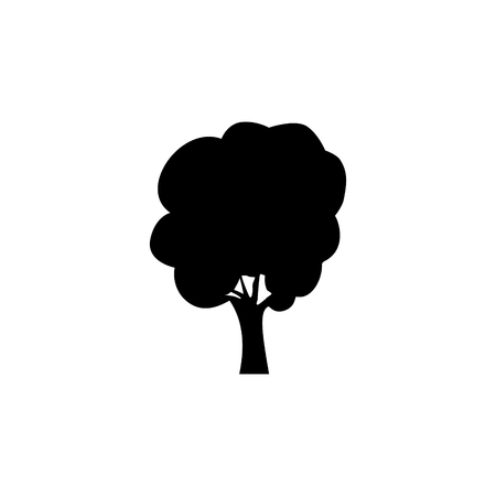 tree vector iconのイラスト素材