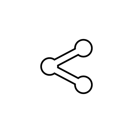 Share vector iconのイラスト素材