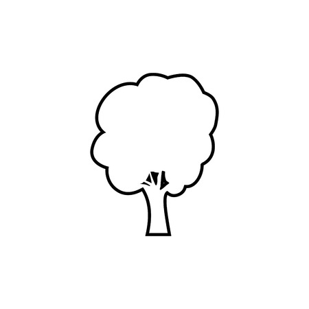 tree vector iconのイラスト素材